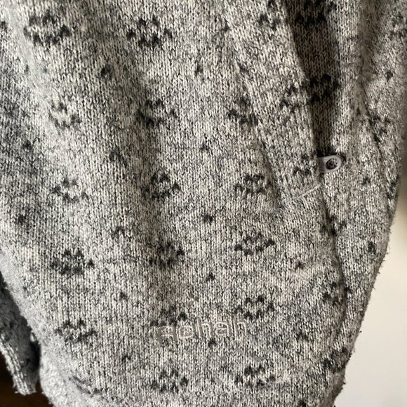 EUC ROHAN Gray Jacket with Black Design sz M - Picture 7 of 8